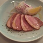 アーティーチョーク - 鴨胸肉の燻製(450円)
