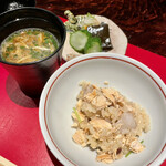 賛否両論 - お味噌汁とお新香を添えて