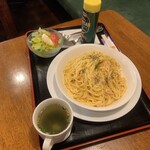 Poni Teru - カルボナーラ　サラダ、コーヒー付き　税込850円