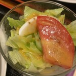 Poni Teru - セットのサラダ
