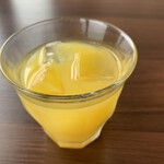 魔法のパスタ - オレンジジュース