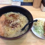 麺屋 る・ぐー - 塩ラーメン780円+唐揚150円