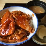 亀屋食堂 - 焼肉丼