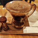 モリバコーヒー - コーヒー１杯でこれだけの備品が…