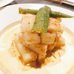 龍のかくれんぼ - 長芋バターしょう油焼き②