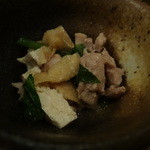 ぼうの - 付け出し（蓮根の炒め物）