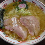 とら食堂 - 塩ワンタン麺(850円)