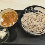 ゆで太郎 - 朝そば（カレー丼セット）