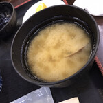 魚河岸処 仙 - アサリの味噌汁