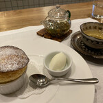 シャントレル - パッションフルーツのスフレ