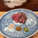 炭火割烹 蔓ききょう - 鹿肉