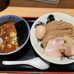 松戸富田麺業 - 味玉つけ麵です