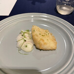 ロテル　デュ　ラク - イワナ、玉ねぎ、すだち