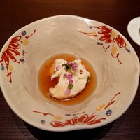 鮨　日本橋　鰤門 - 汲み上げ湯葉の餡掛け