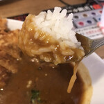 へそ - カレーのアップ