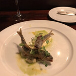 9 nove - すだち鮎のフリット