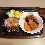 トマト&オニオン - ハンバーグランチ　802円