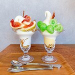 MERCI CAKE - いちじくパフェ
            シャインマスカットパフェ