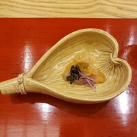三宅輝 - 先付け「シマエビ このわた」