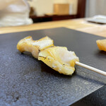 兄弟寿し - 新潟産バイ貝炙り