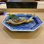 兄弟寿し - 魚沼産天然鮎(一時間じっくり焼)