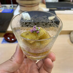 兄弟寿し - 豊坂産焼き茄子の焼き茄子