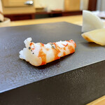 兄弟寿し - 聖籠町産天然車海老炙り