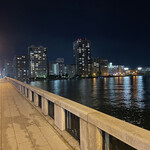 兄弟寿し - 帰路は歩いて駅迄戻りました、萬代橋よりの眺め