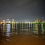 兄弟寿し - 萬代橋信濃川上流の眺め