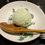 食堂こなん - 木の芽シャーベット
