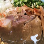 ラーメン山岡家 - 具材アップ