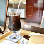 タカセ - 【ホットケーキセット@税込500円】アイスコーヒー