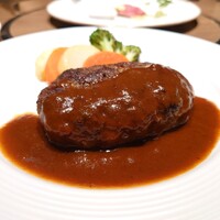 福寿館 大阪難波店 - 今回はランチでハンバーグを