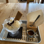 カナモンヤcafeイヌイシ - アフォガード