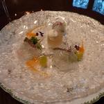 あざみ野うかい亭 - もみじ鯛のマリネ