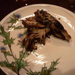 あざみ野うかい亭 - マイタケ焼き物