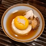 蓬左茶寮 - 松茸のコンソメスープ