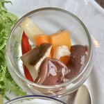 プロヴァンスの日曜日 - アミタケのシェリービネガーマリネ