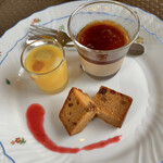 プロヴァンスの日曜日 - シェフおすすめランチコース(\1,900) パティシエ特製、季節のデザート