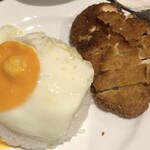 インドアジアンさくらダイニング - ランチ「カツカレーライス」(980円)