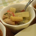 カレースタンド PLUCK - タイ風グリーンカレーの具