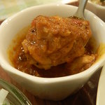 カレースタンド PLUCK - 辛口チキンカレーのチキン