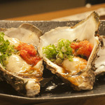 Yuushokushukawaraku - プルップルの牡蠣はポン酢をかけてお召し上りください♪