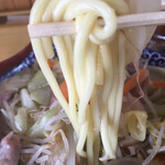 ほりばた - 極太な麺で、ヤワだけどムチっとしてます