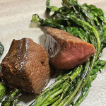 鰻はし本 - 西粟倉村エーゼロ鹿の炙り