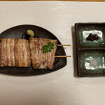鰻はし本 - ひと口白焼串
