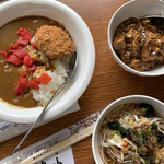 アジア取手カントリー倶楽部　レストラン - 2021/5/5  カレー、麻婆豆腐、お蕎麦