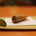 日本料理 たかむら - いくらの春巻き