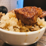 SATOブリアン にごう - ブリ飯のヒレ肉と炊き込みご飯