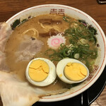 和歌山ラーメン紀一 - 中華そば紀一　※ゆで卵追加